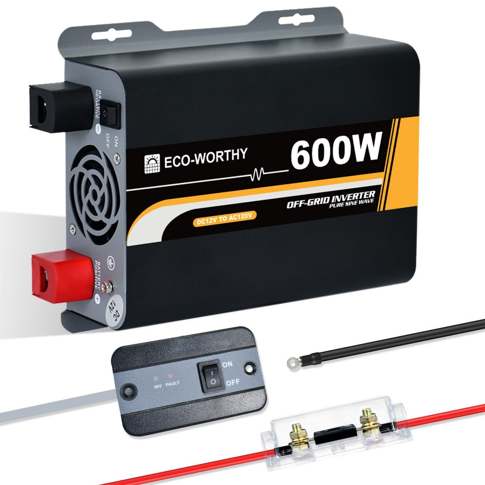 ECO WORTHY Charger Inverter Controller Off Grid reviews…