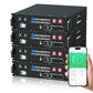 ECO-WORTHY 5.12kWh 51.2V Server Rack Battery,3U Size,with Bluetooth & WiFi