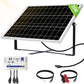 25W 12V Monocrystalline Solar Panel Trickle Charger Kit