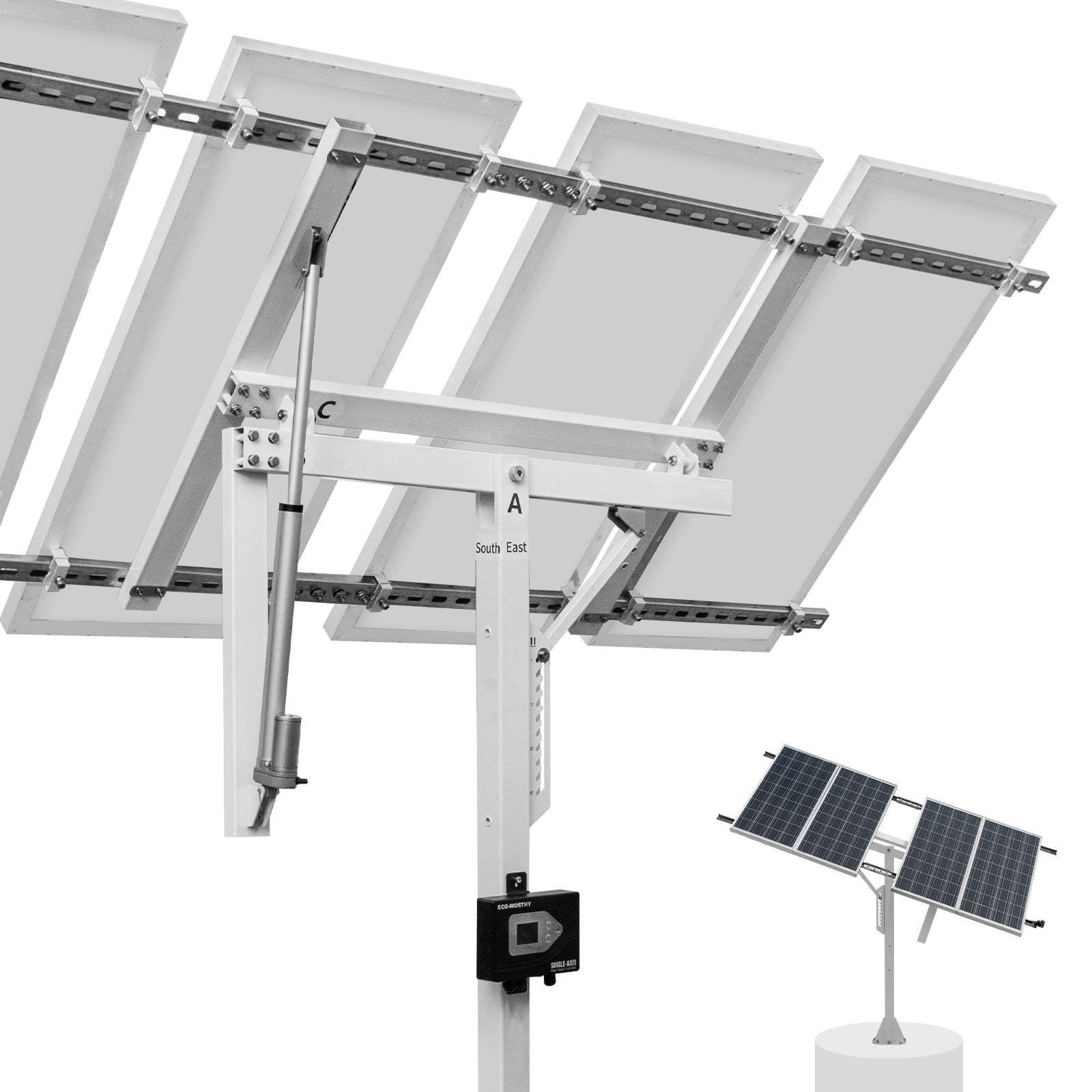 Single Axis Solar Tracker System