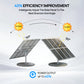 ECO-WORTHY Solar Panel Dual Axis Tracking System (Expanded Version Increase 40% Power) with Tracker Controller