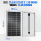 100W 12V Monocrystalline Solar Panel