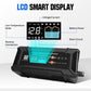 20A 12V/24V Smart Battery Charger with LCD Display for Most Batteries