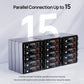 ECO-WORTHY 5.12kWh 51.2V Server Rack Battery,3U Size,with Bluetooth & WiFi