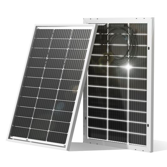 Bifacial 100W 12V Monocrystalline Solar Panel