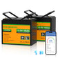 LiFePO4 12V 100Ah Lithium Iron Phosphate Battery With Bluetooth And Low-temperature Protection