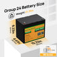 LiFePO4 12V 100Ah Lithium Iron Phosphate Battery With Bluetooth And Low-temperature Protection