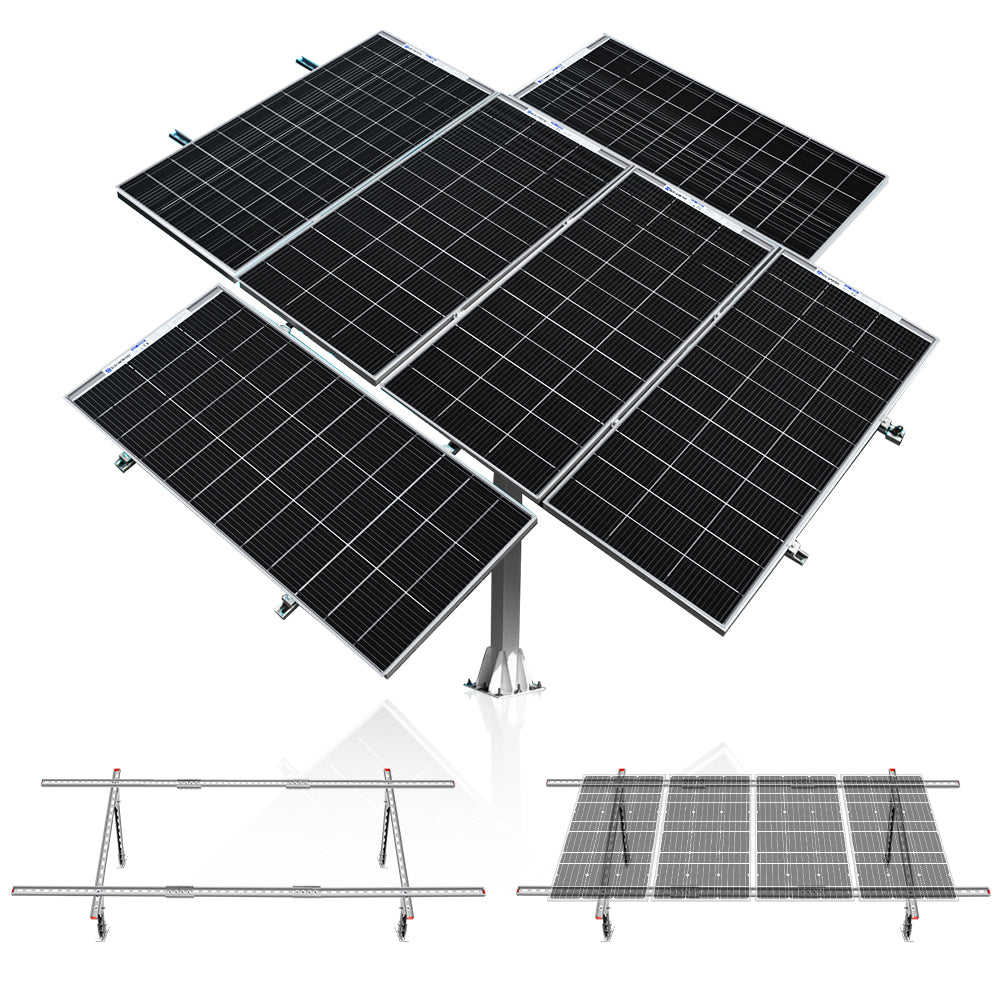  ECO-WORTHY 120W Solar Panel Kit Off-Grid System: 120W