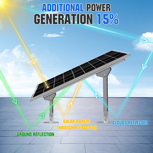 ECO-WORTHY Sistema completo de energía solar de 14KWH 3600W 48V para  cobertizo doméstico: 18 piezas de panel solar de 195 W + 1 inversor de  carga