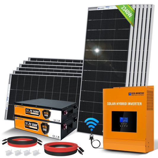 Eco-Worthy: Solar Panel Kits, Lithium Battery & DIY Solar Power System – ECO -WORTHY