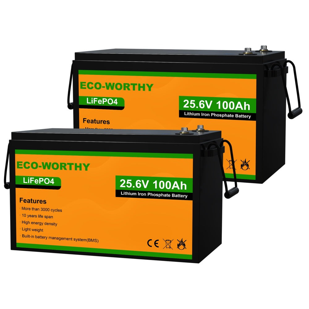 24V SAFE POWER 24volt 100Ah LIFEPO4 LITHIUM BATTERY - Lithium Leisure  Batteries with BMS, UK